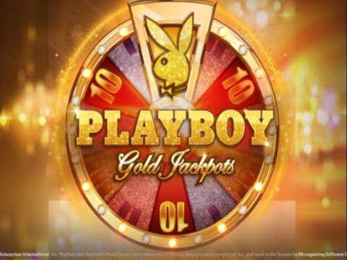 Playboy Gold Jackpots Game Logo