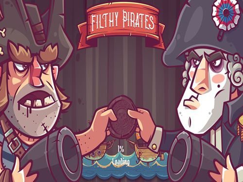 Filthy Pirates Game Logo