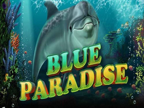 Blue Paradise Game Logo