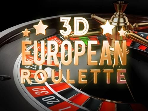 3D European Roulette Game Logo