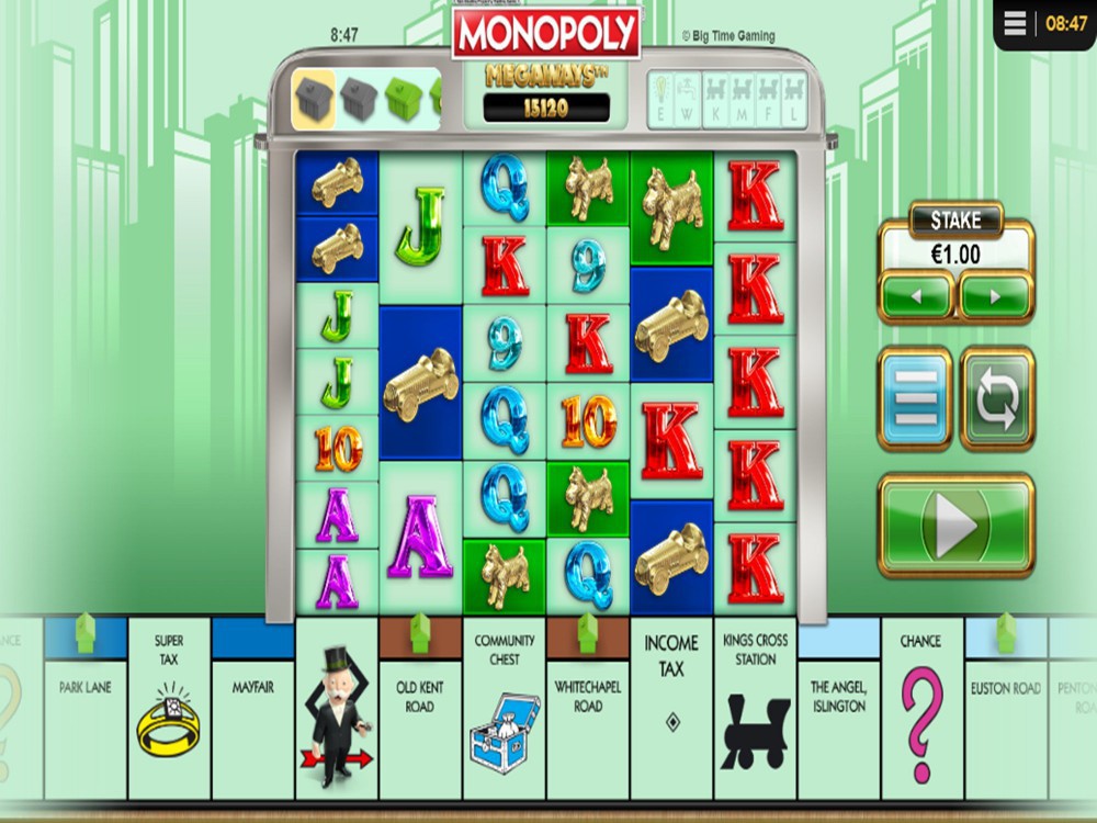 Monopoly megaways online