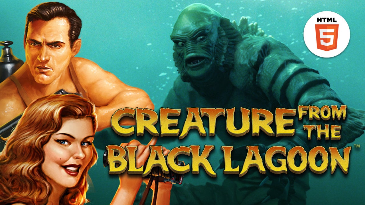 Immerse Yourself In Netent’s HTML5 The Creature from the Black Lagoon Slot Release