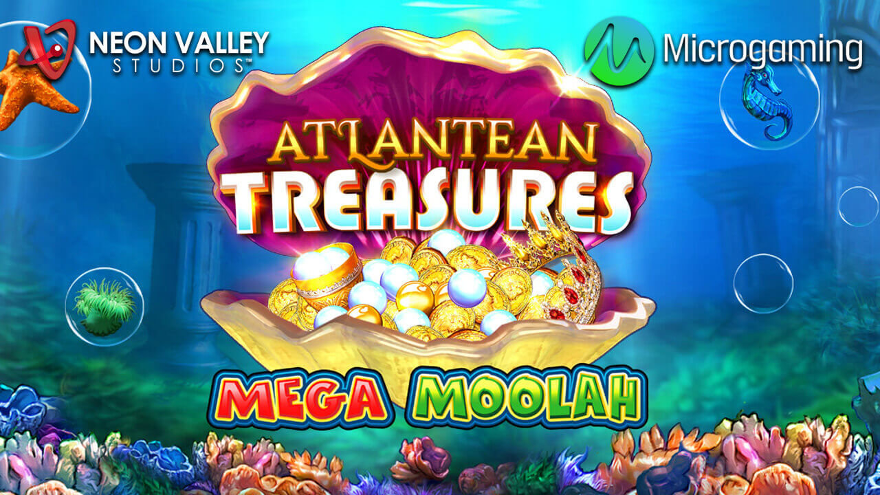 Magical Pearls Hold The Key To €1 Million Wins In Atlantean Treasures Mega Moolah!