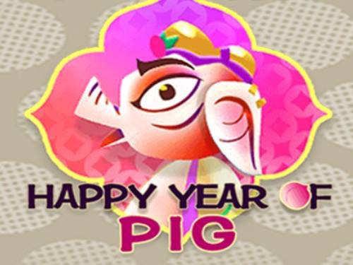 Happy Year Of The Pig Game Logo