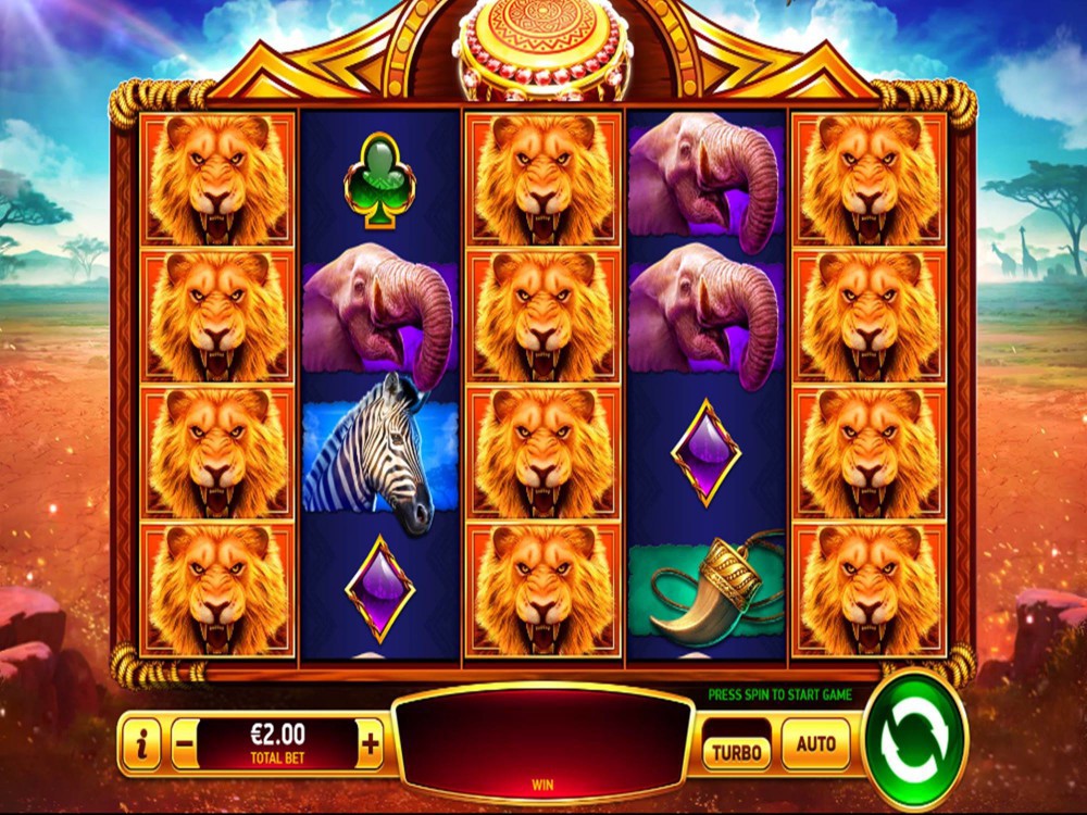 Savage Lion Game Screenshot