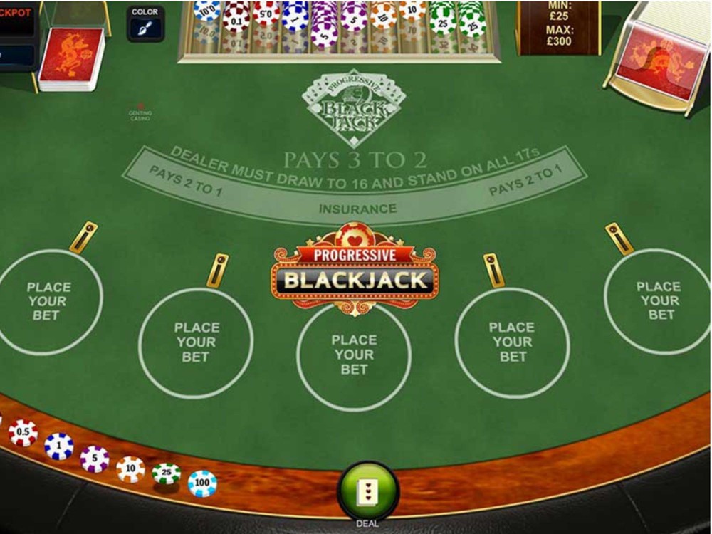 Blackjack Progressive by Playtech GamblersPick