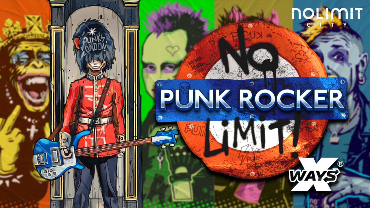 Crash The Party With Nolimit City Spin The Reels Of Punk Rocker Xways Today Game Release Gamblerspick