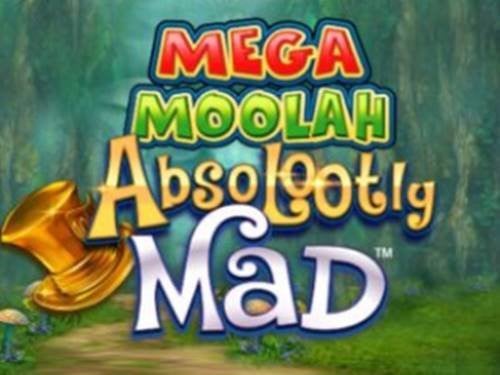 Absolootly Mad: Mega Moolah Game Logo