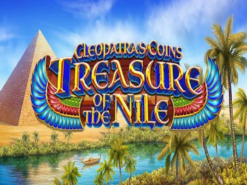 Cleopatra's Coins Treasure Of The Nile Game Logo