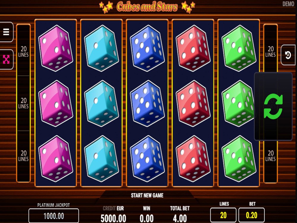 Slot gratis Treasure Cubes