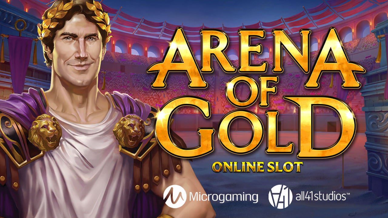 Spin For The Glory Of Rome In Microgaming’s Arena of Gold Slot