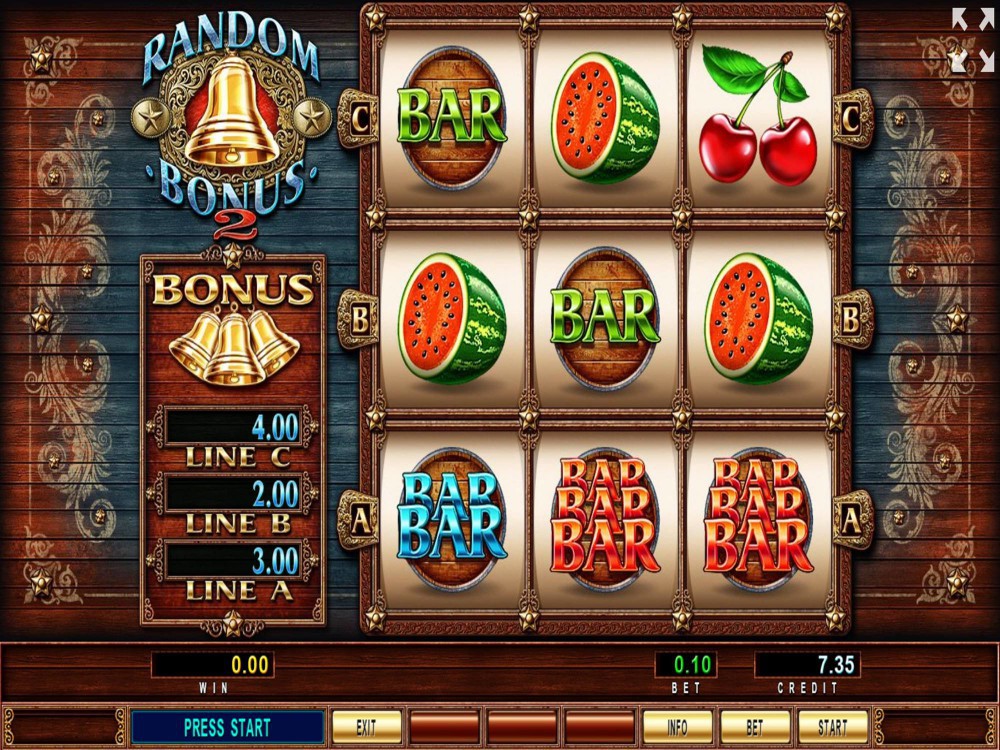 Random Bonus 2 by AUXO game - GamblersPick