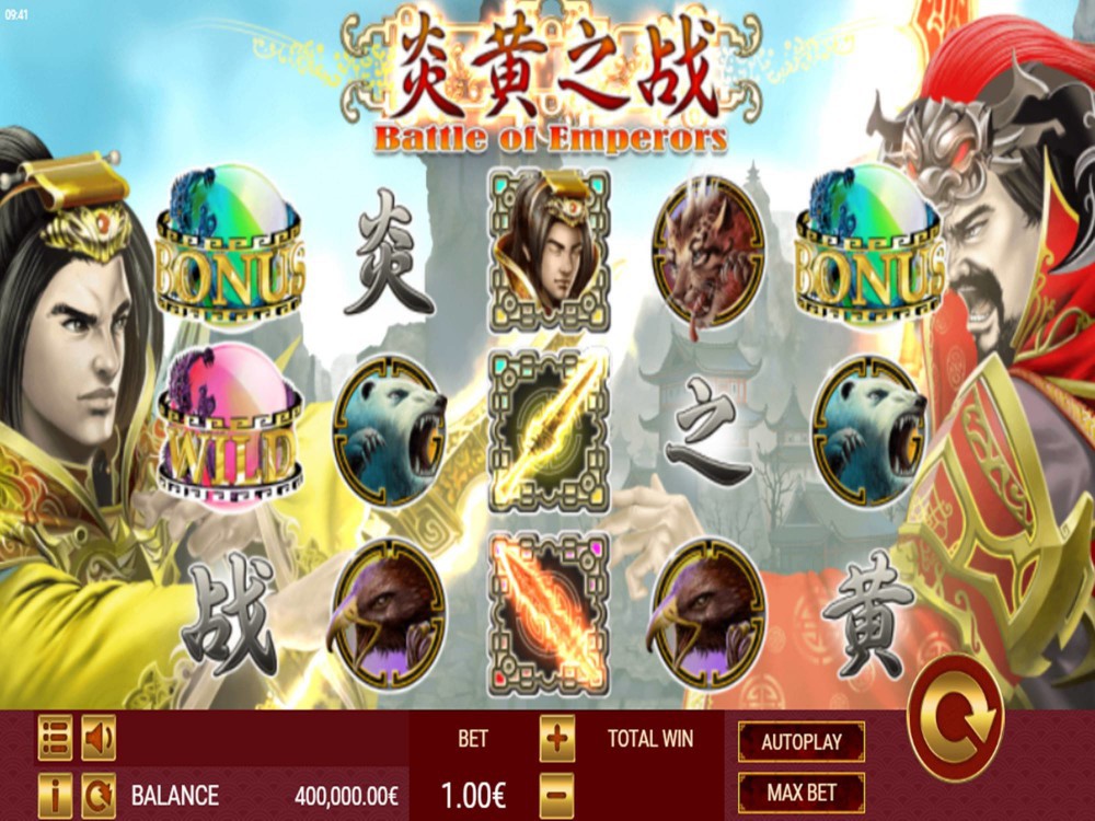 Battle Of Emperors Slot by Ganapati screenshot