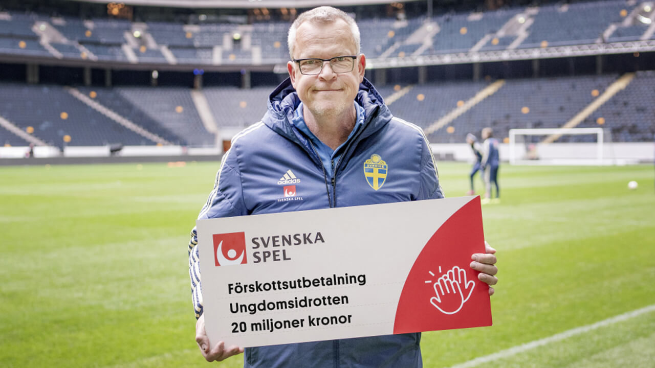 Svenksa Spel Foots SEK 20 Million Youth Sports Bill