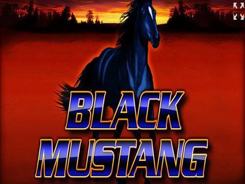 Black Mustang Game Logo