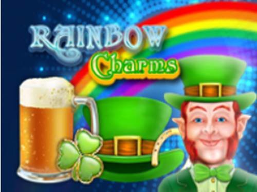 Rainbow Charms Game Logo