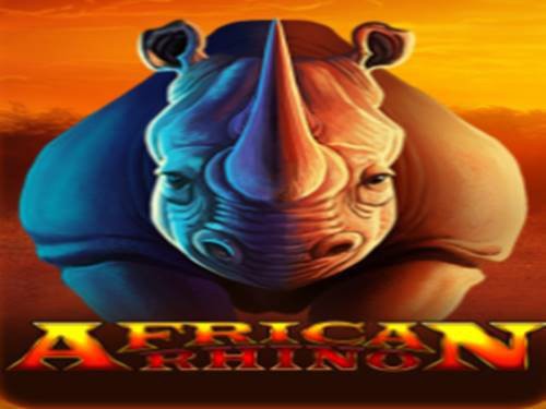 African Rhino Game Logo