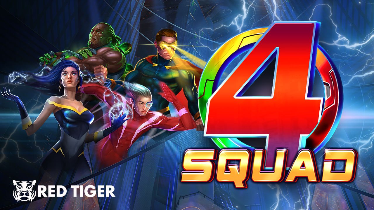 Become a Slot Superhero on the Reels of Four Squad by Red Tiger
