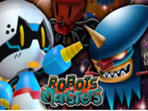 Robots Vs Monsters Game Logo