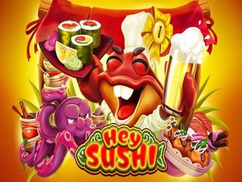 Hey Sushi Game Logo