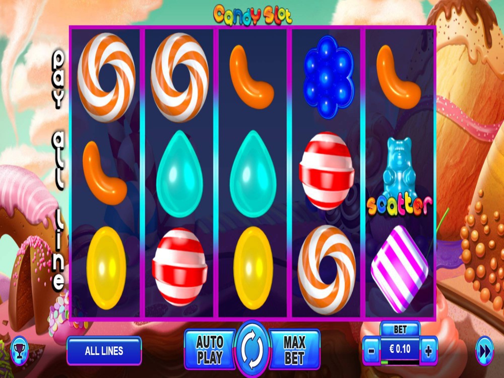 Slots de cassino Candy Swap
