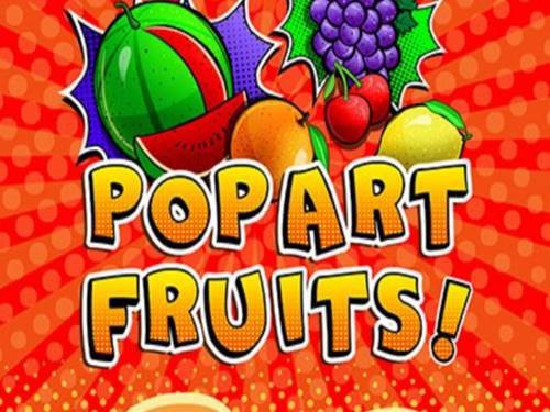 Pop Art Fruits Game Logo