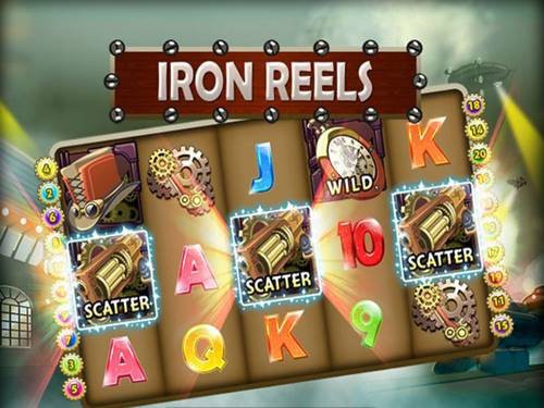 Iron Reels Game Logo