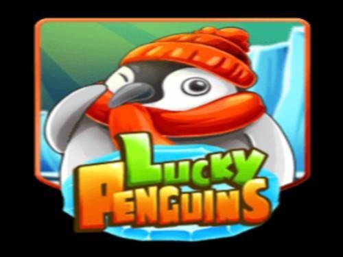 Lucky Penguins Game Logo
