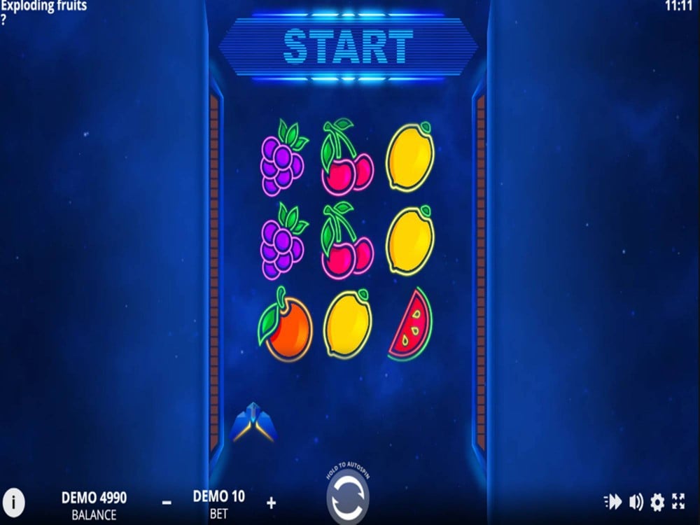 Exploding Fruits Game Screenshot