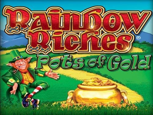 Rainbow Riches Pots Of Gold Game Logo