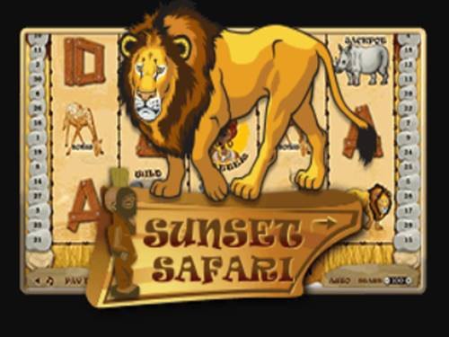Sunset Safari Game Logo