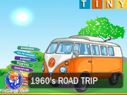1960s Road Trip Game Logo