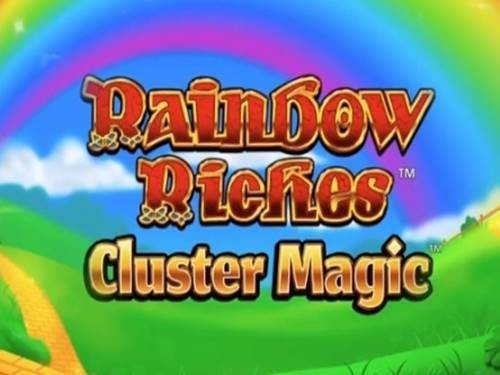 Rainbow Riches Cluster Magic Game Logo