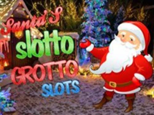 Santa's Slotto Grotto Game Logo