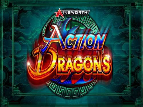 Action Dragons Game Logo