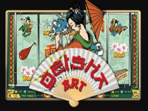 Geisha Art Game Logo