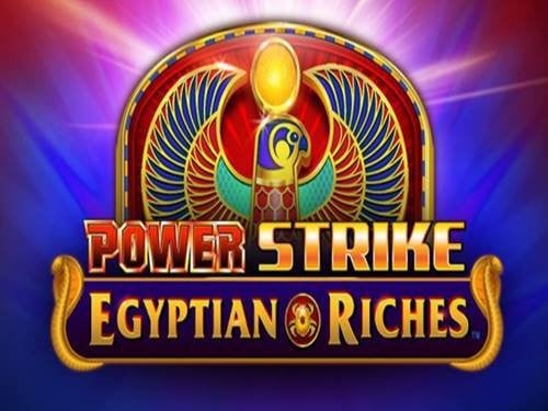 Egyptian Riches Power Strike Game Logo