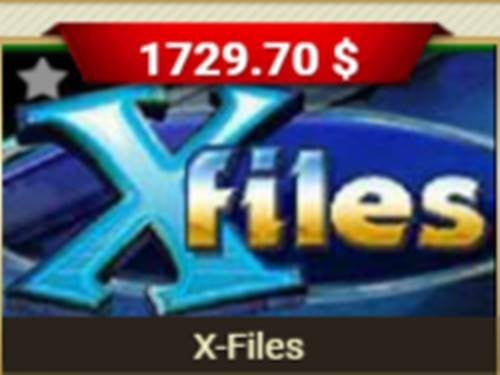 X-Files Game Logo