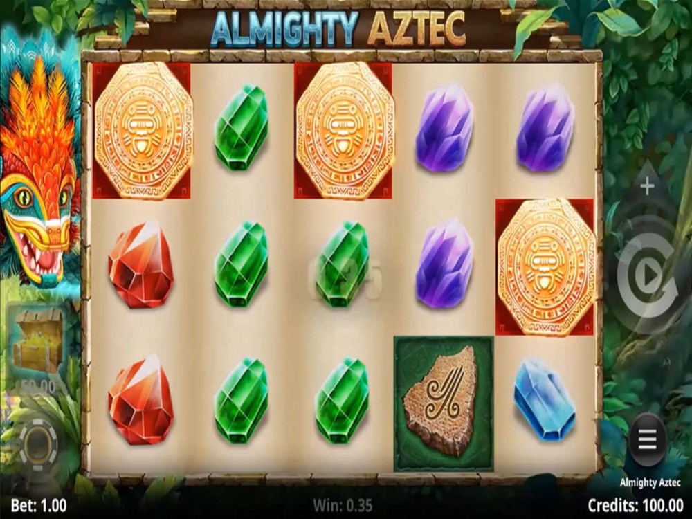 Almighty Aztec Game Screenshot