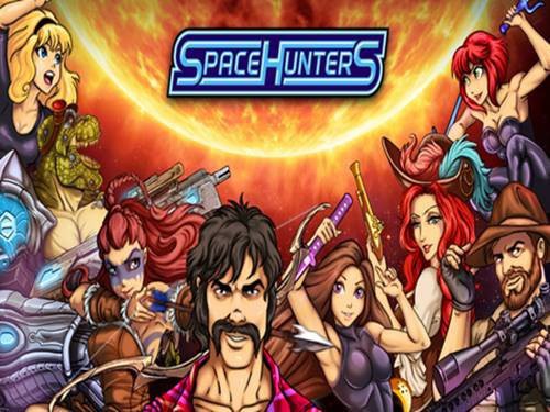 Space Hunters Game Logo