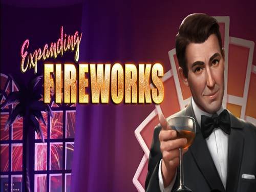 Expanding Fireworks Game Logo