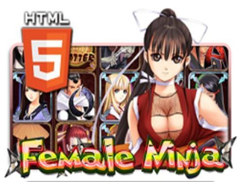 Female Ninja Game Logo