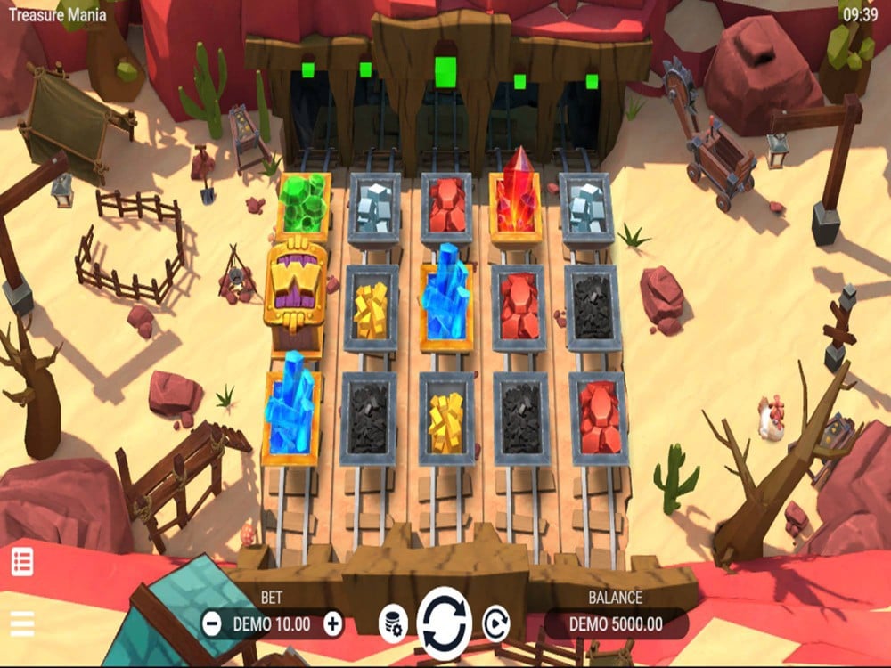 Treasure Mania Game Screenshot