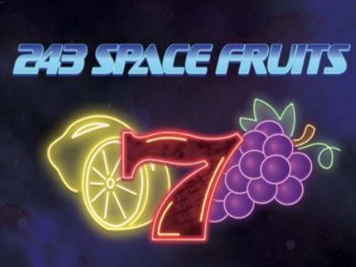 243 Space Fruits Game Logo