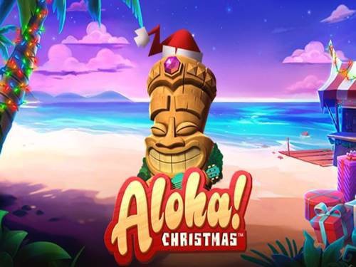 Aloha Christmas Game Logo