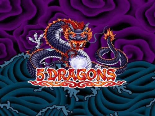 5 Dragons Game Logo