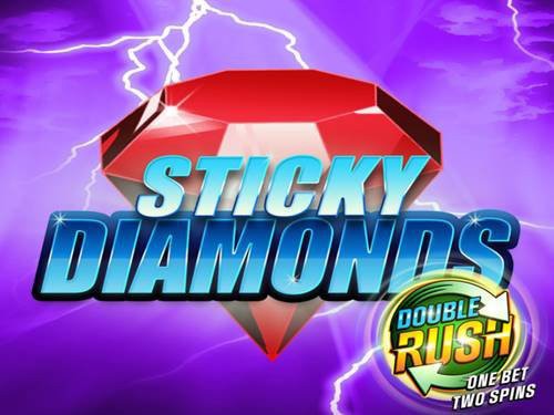 Sticky Diamonds Double Rush Game Logo