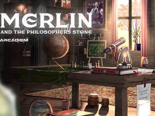 Merlin And The Philosopher's Stone Game Logo