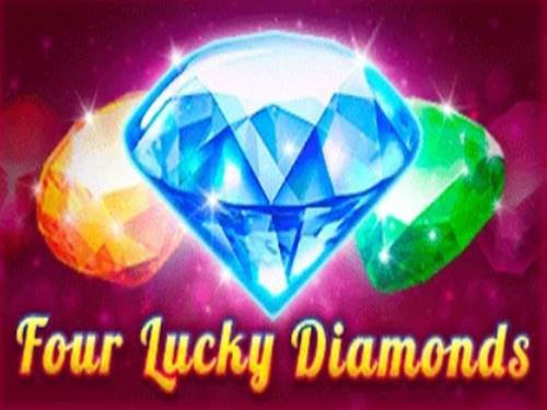 Four Lucky Diamonds Game Logo
