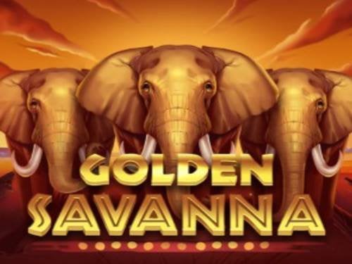 Golden Savanna Game Logo